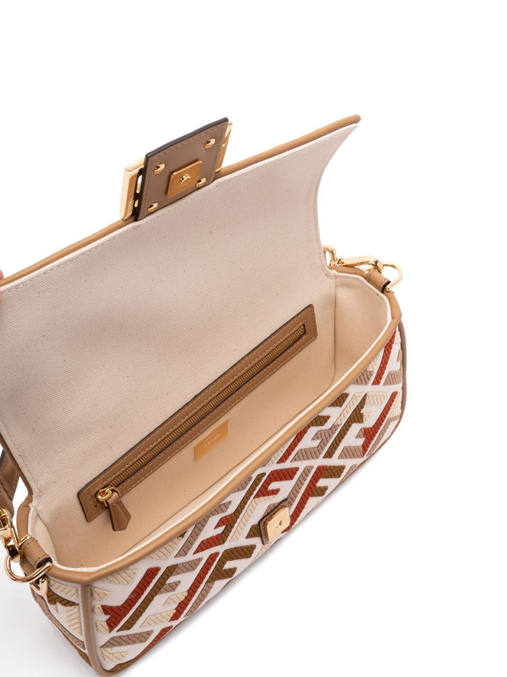 medium Baguette FF-motif shoulder bag - 5