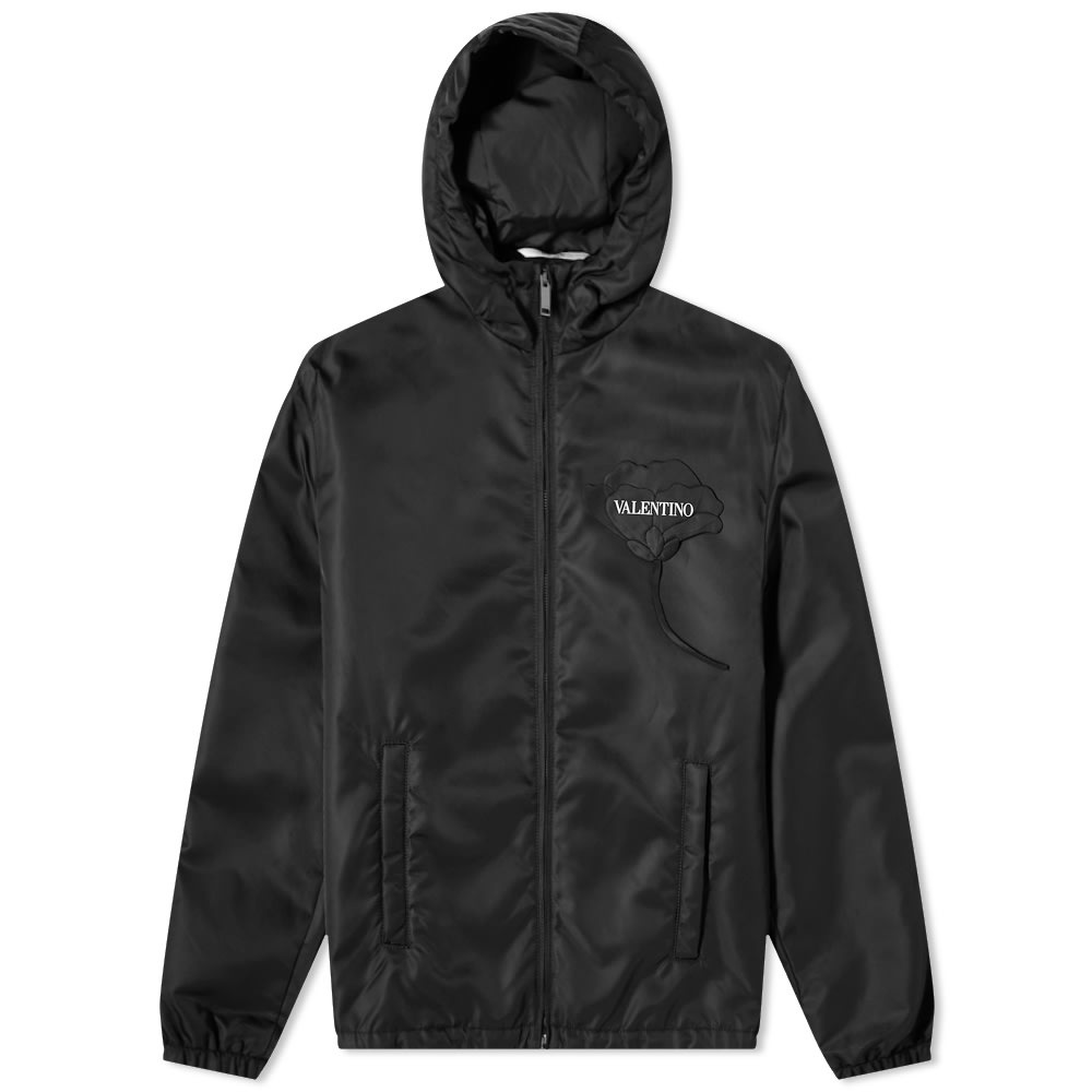 Valentino Logo Nylon Windbreaker - 1