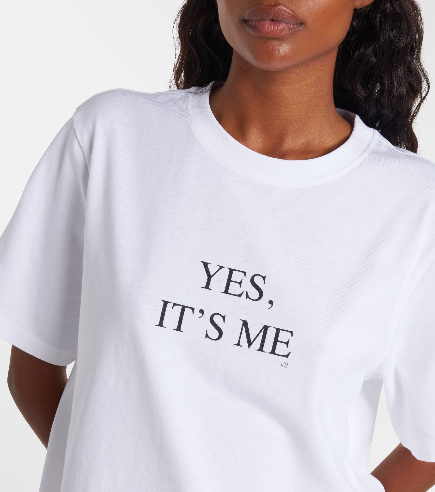 Slogan cotton jersey T-shirt - 4