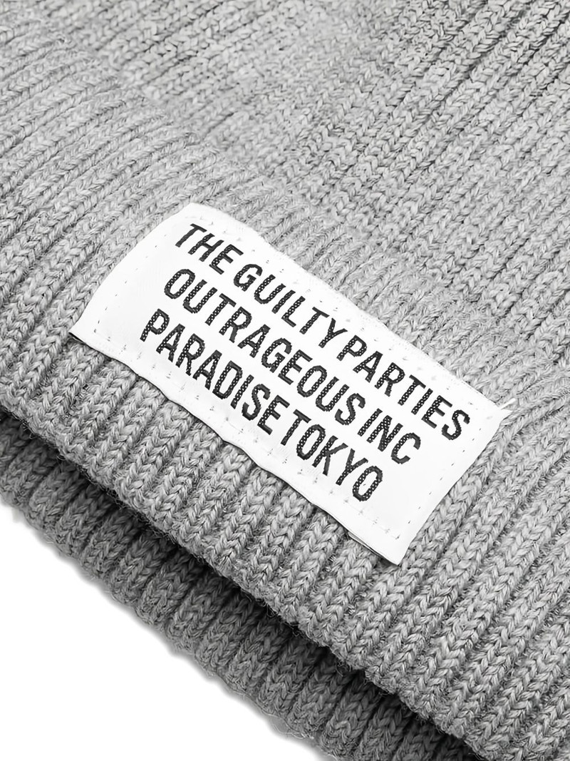WACKO MARIA ribbed beanie outlook