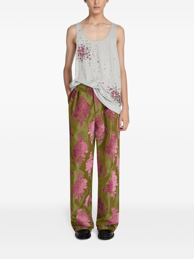 Dries Van Noten sequin-embellished tank top outlook