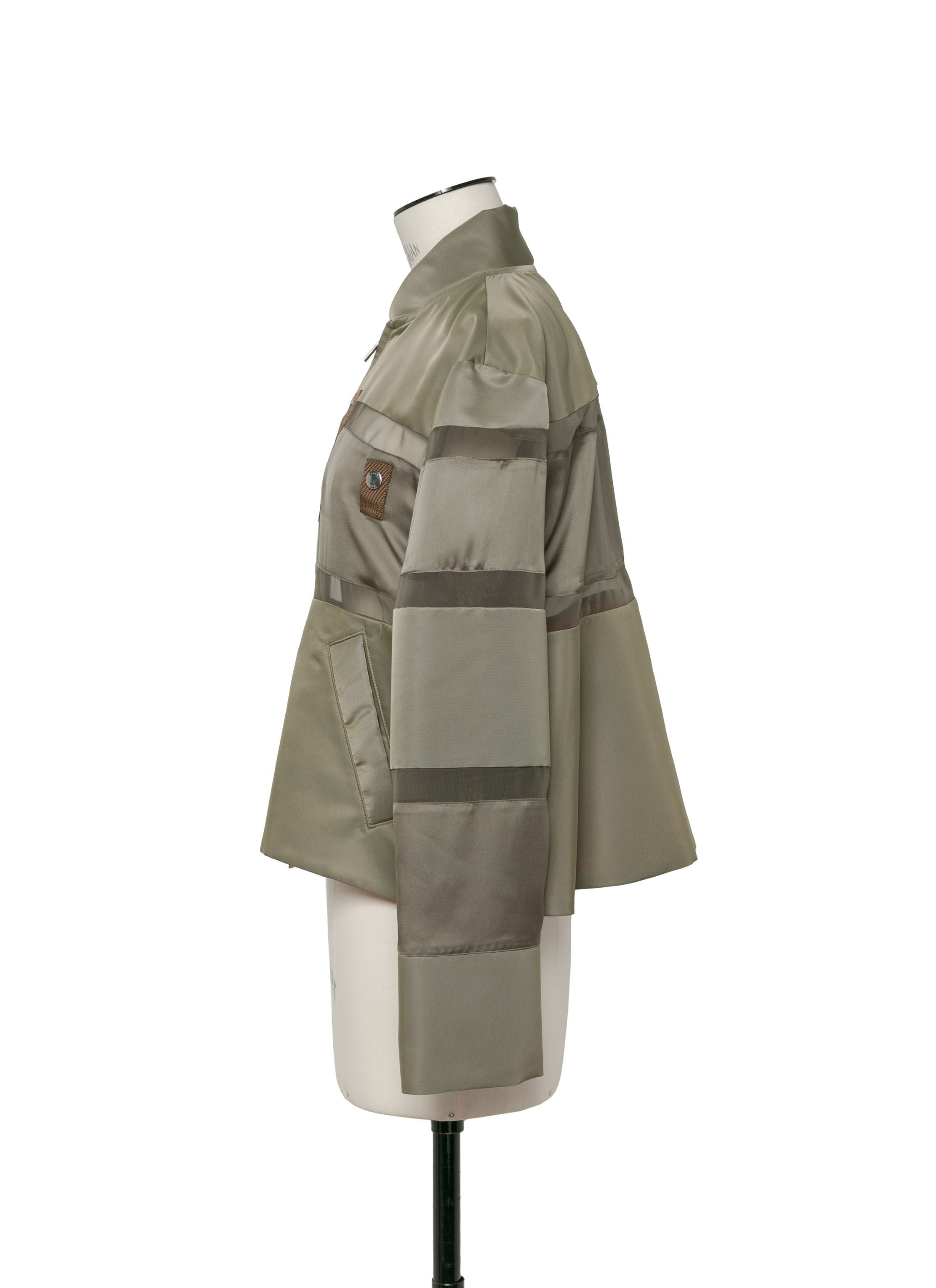 Nylon Twill Mix Blouson - 3
