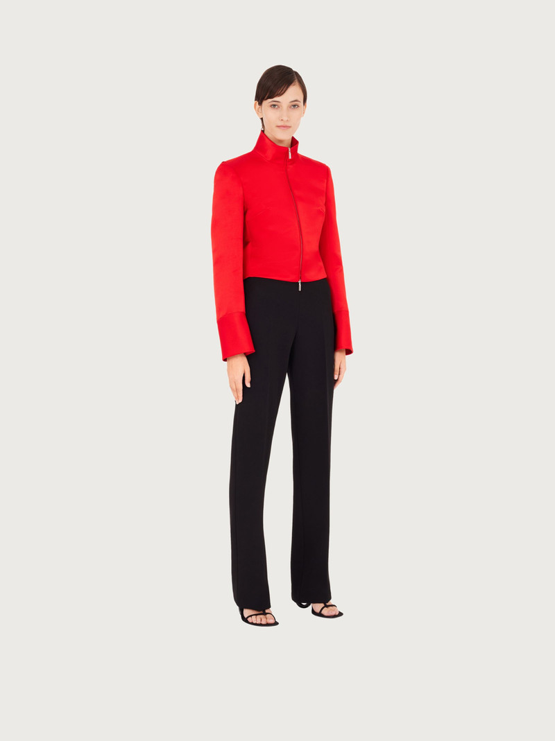 Straight cut pleated trouser 5
