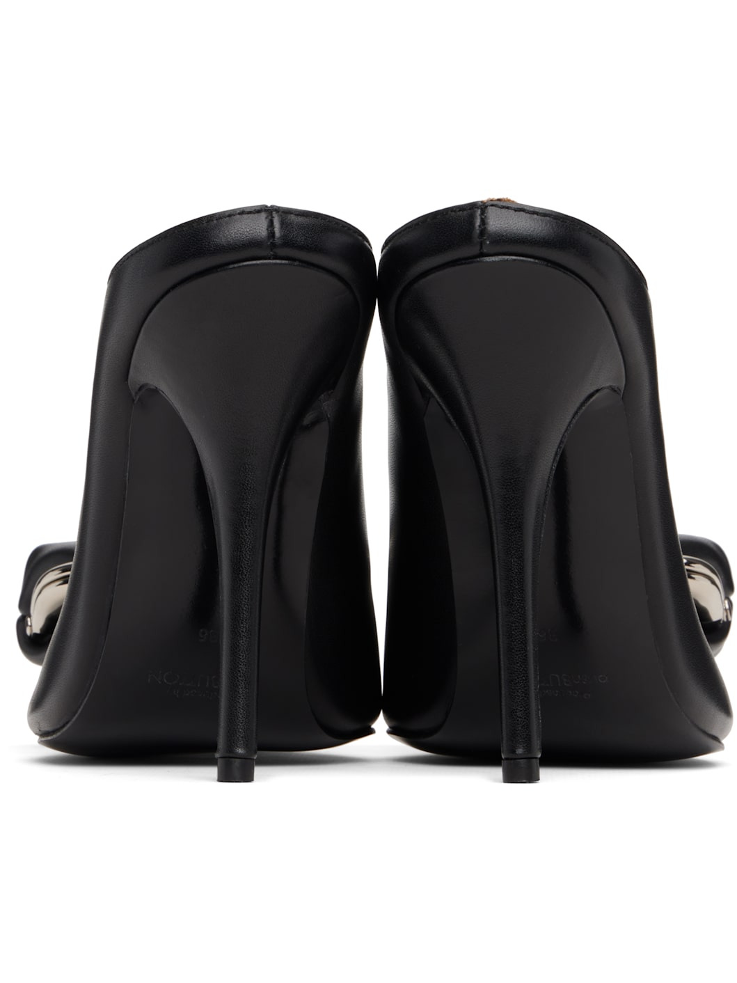 Black Coin Purse Pointy Heels - 2