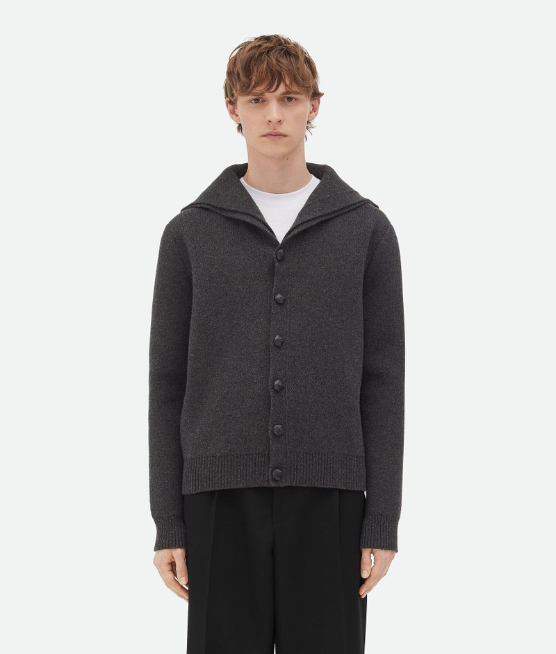 Compact Wool Cardigan - 1