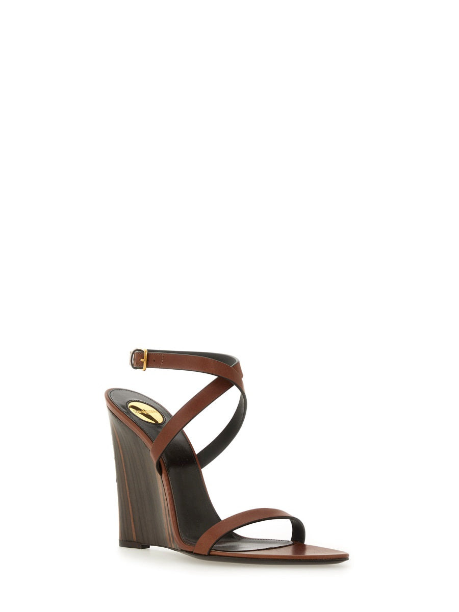 Saint Laurent Women Sandal "Gippy 110 Popsi" - 2