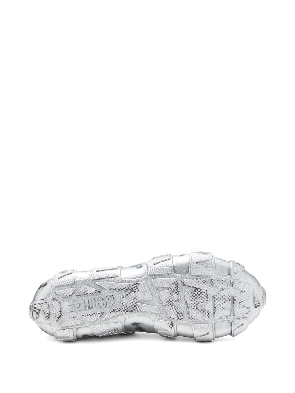 Griffe metallic mesh sneakers - 4