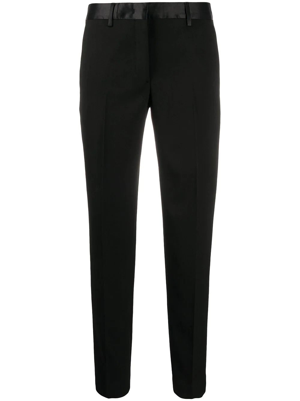 cropped tapered trousers - 1