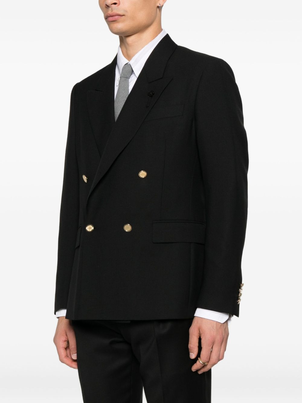 double-breasted blazer - 3