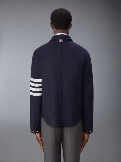 Thom Browne Wool Cashmere 4-Bar Utility Jacket outlook