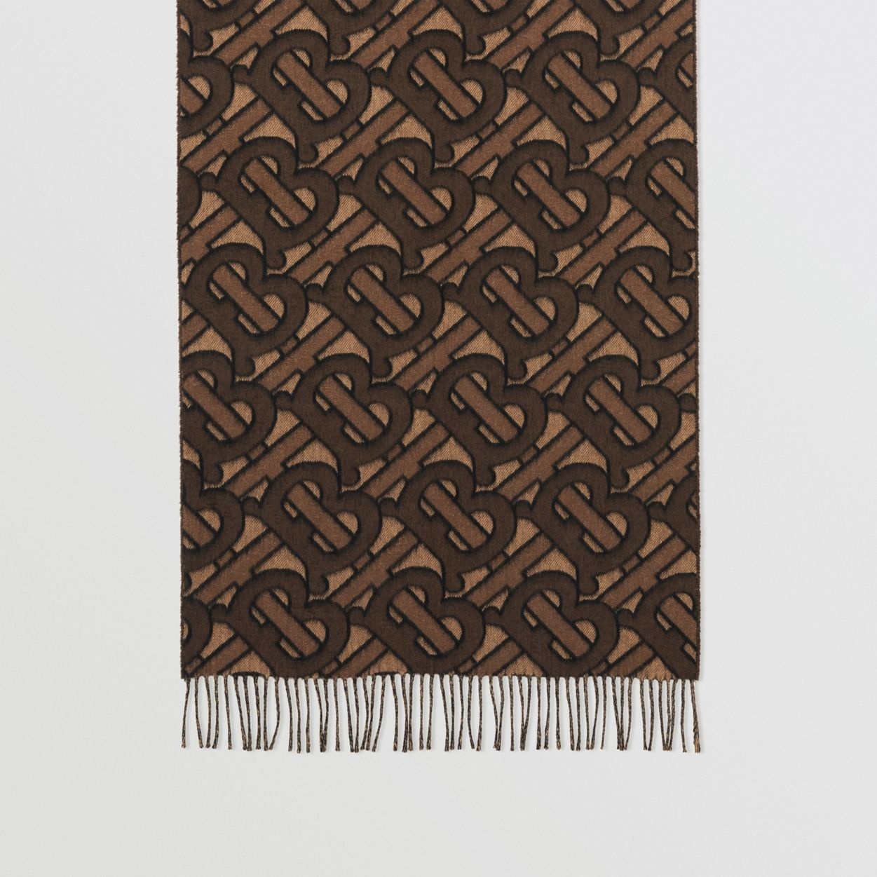 Monogram Cashmere Jacquard Scarf - 5