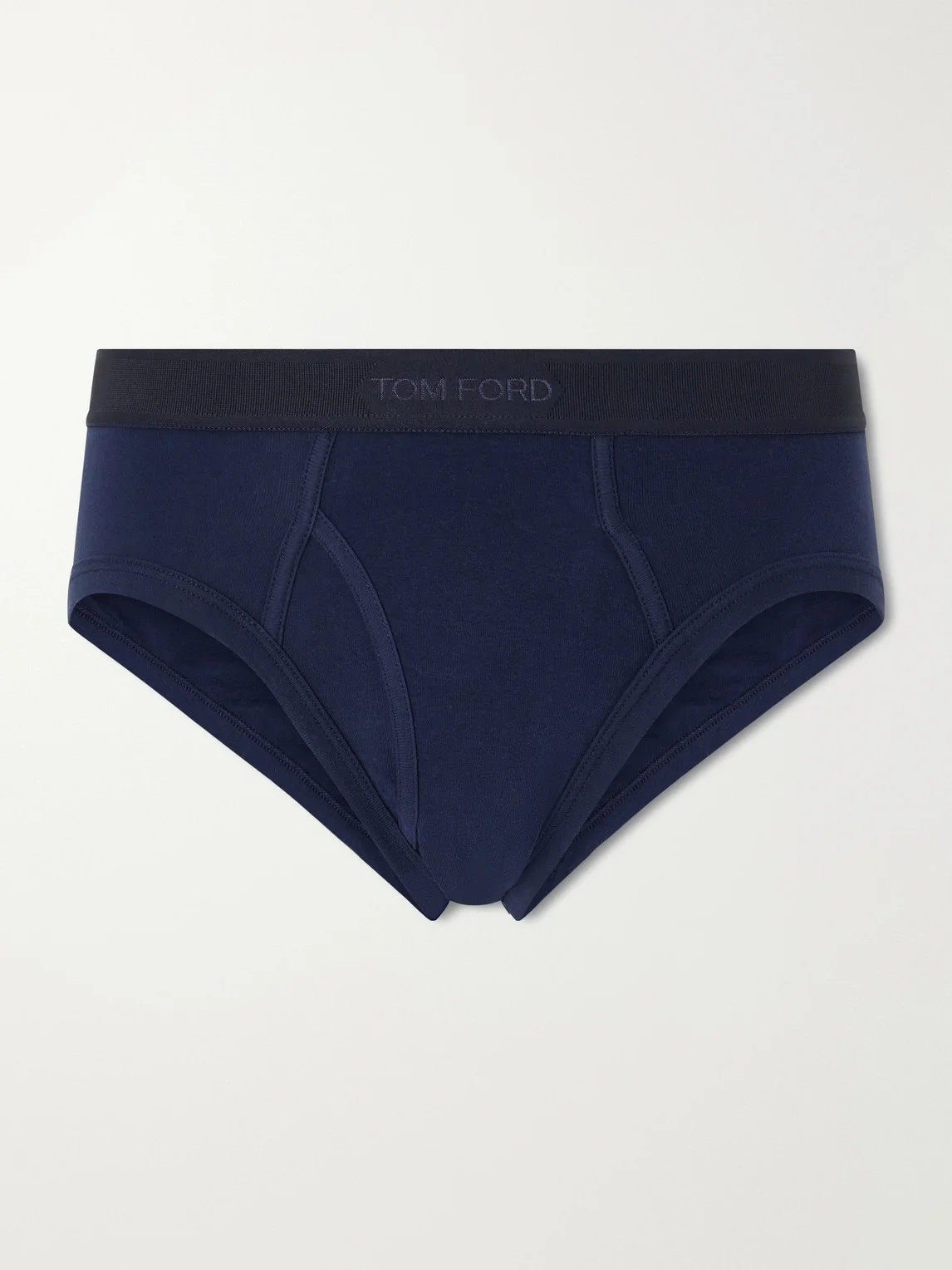 Stretch-Cotton Briefs - 1