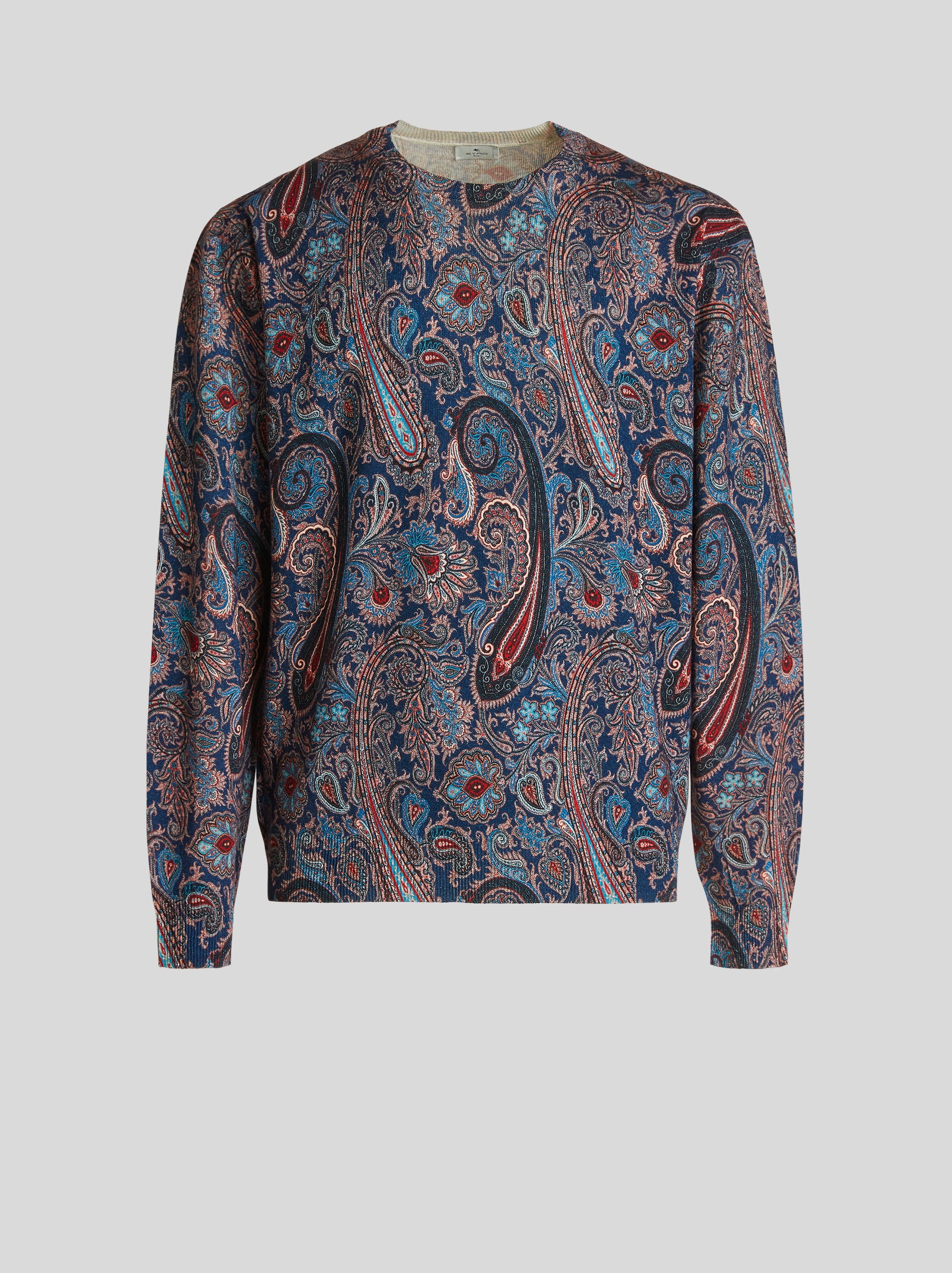 PAISLEY WOOL JUMPER - 1