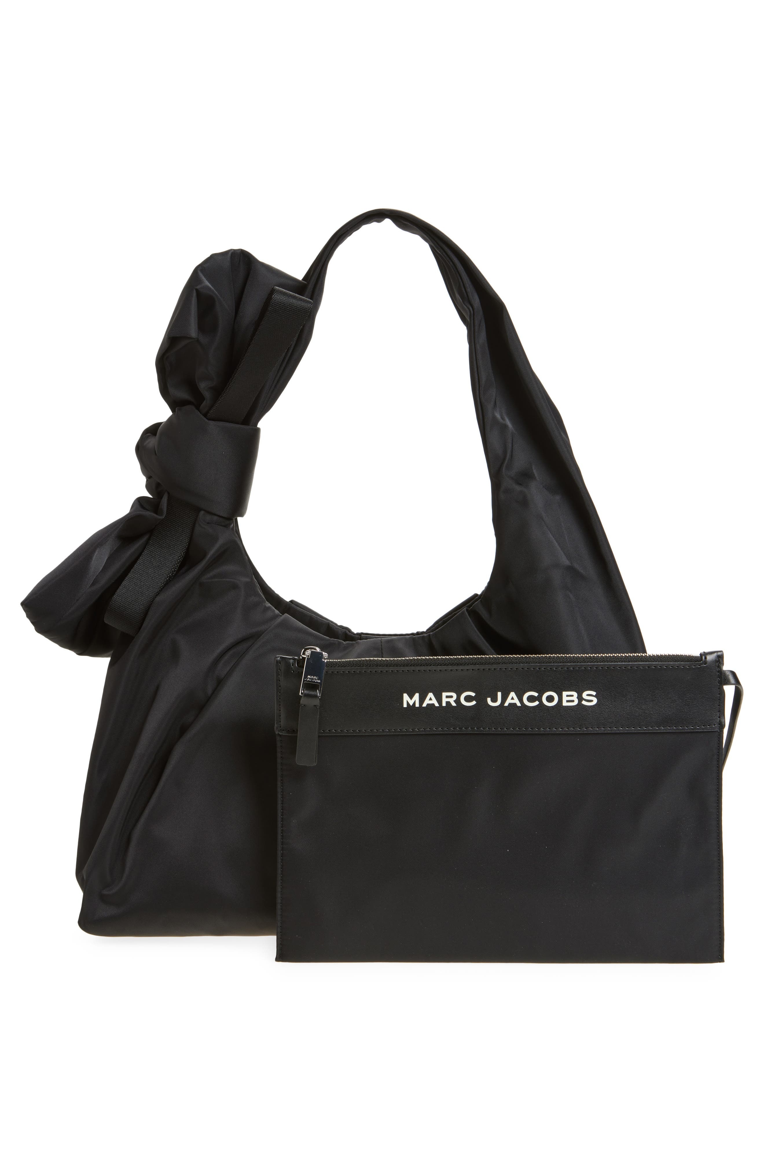 Marc Jacobs The Bow Nylon Sack Bag in Black at Nordstrom - 3