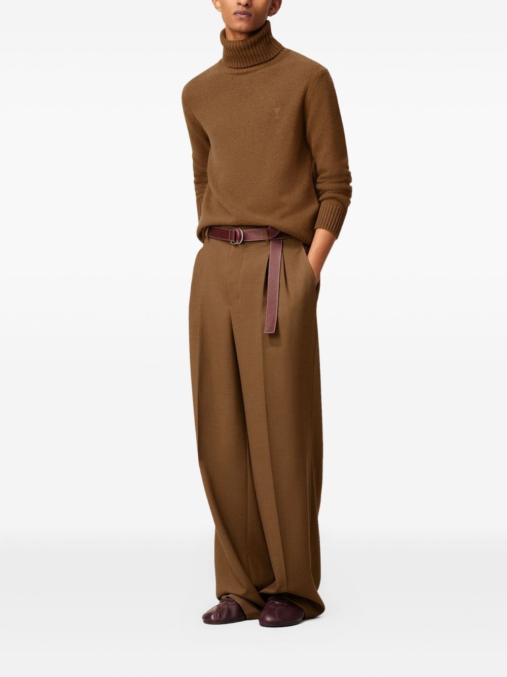 Ami-De-Coeur roll-neck sweater - 2