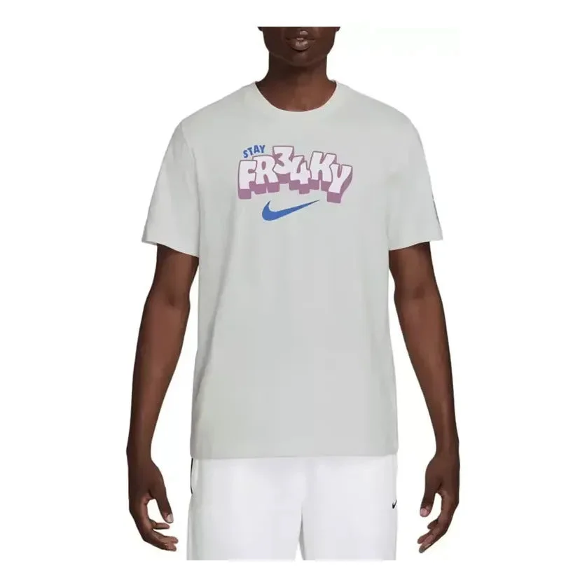 Nike Giannis Basketball T-Shirt 'White' FZ8078-121 - 1