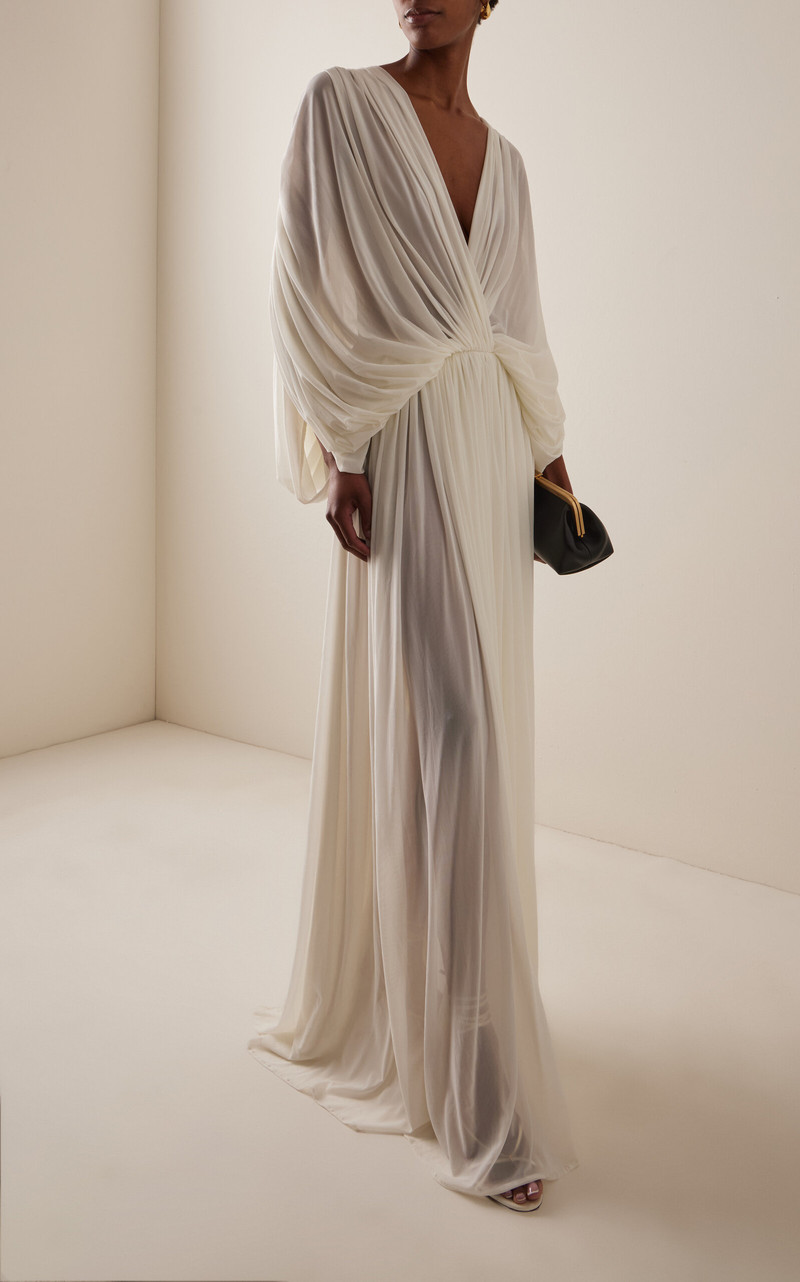 Exclusive The Rori Gathered Maxi Dress 3