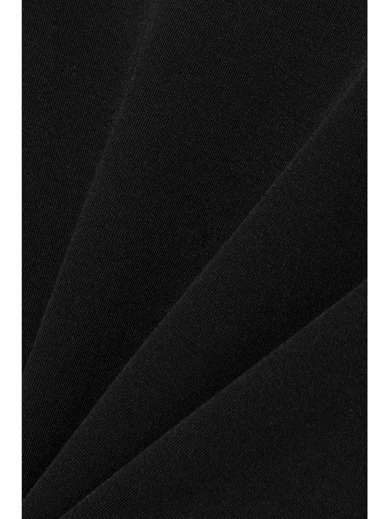 Aurora modal-blend jersey turtleneck top Black 4