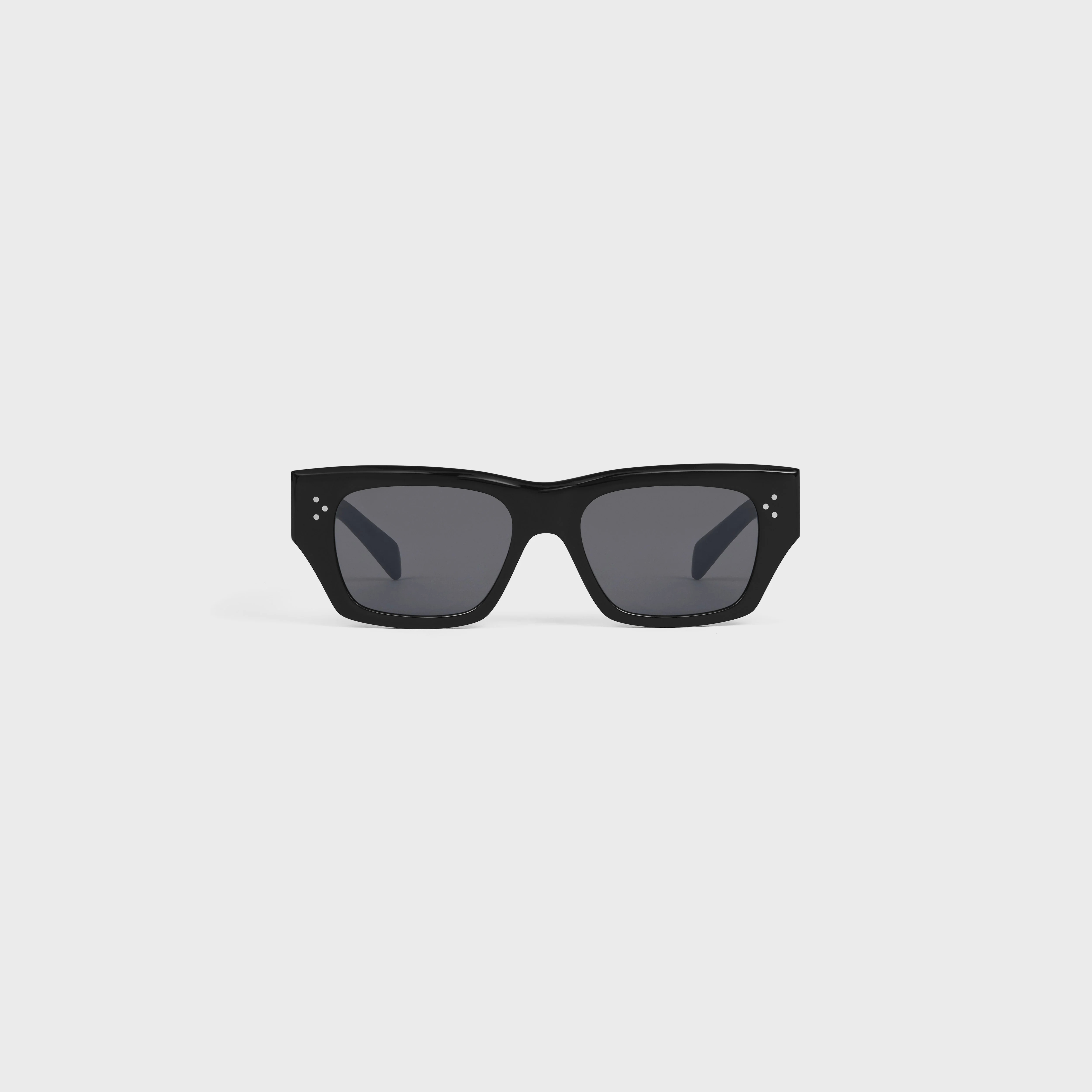 Black Frame 55 Sunglasses in Acetate - 1