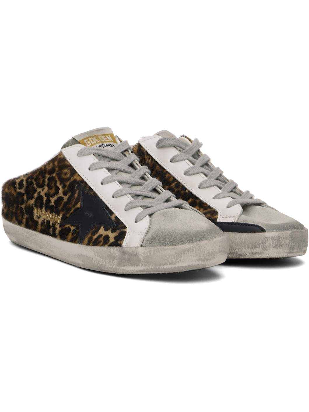 Brown Super-Star Sabot Sneakers - 4