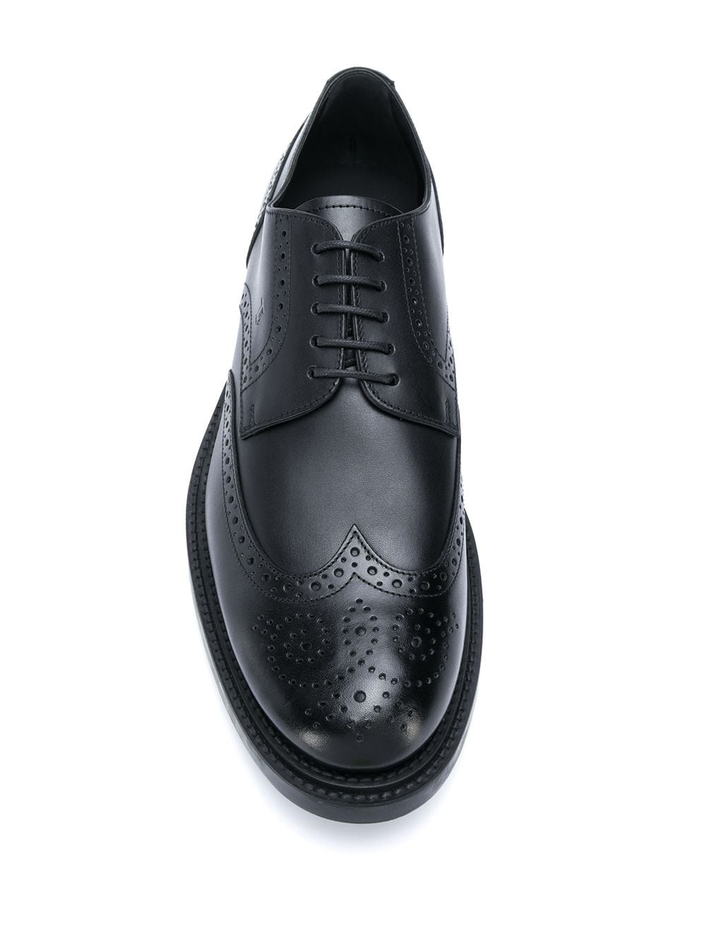 wingtip monogram brogues - 4