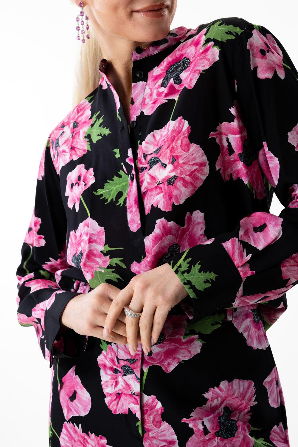 Iconic Poppy Print Shirt - 3