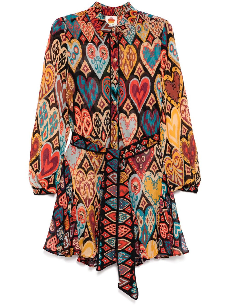 belted mini dress 1