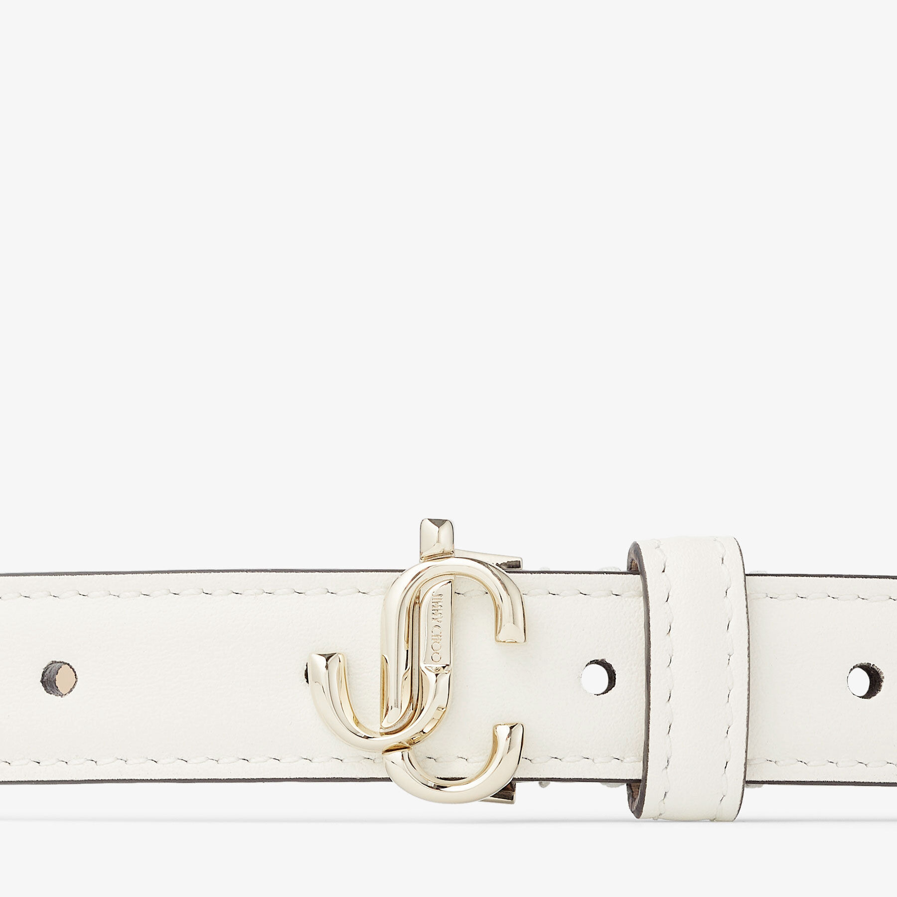 Mini Helina
Latte Smooth Leather Mini Belt - 2