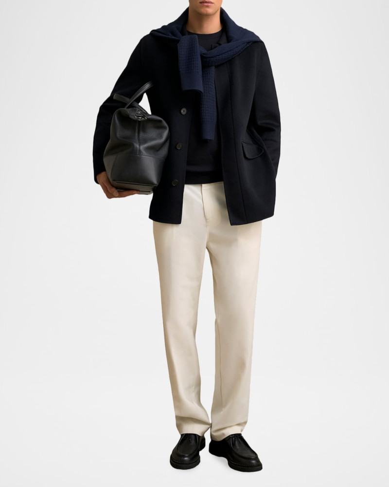 REISS Men's Tamworth Wool-Blend Double-Face Jacket outlook