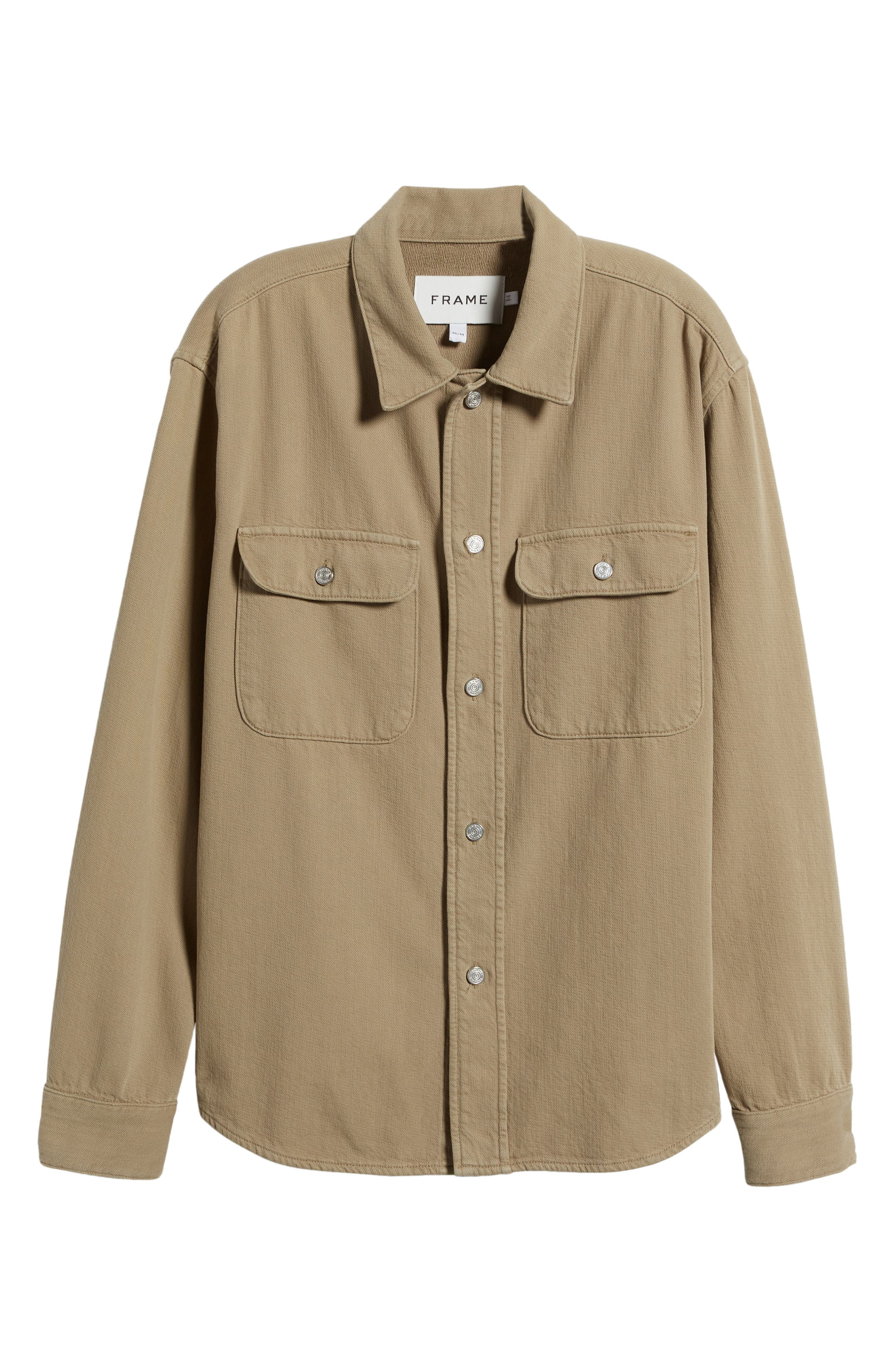 Textured Terry Overshirt - 6