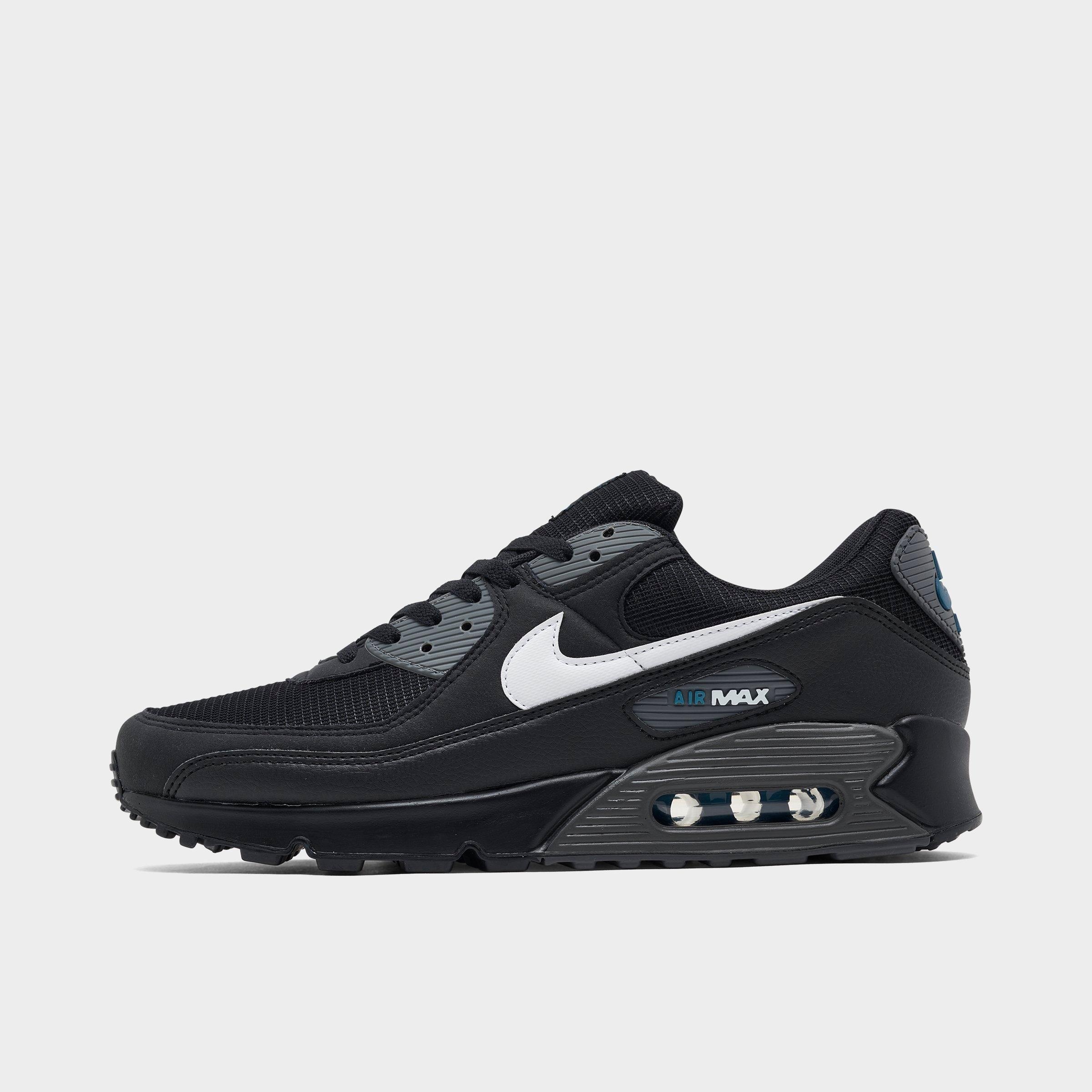 Men's air max 90 essential casual shoes - black/grey best sale