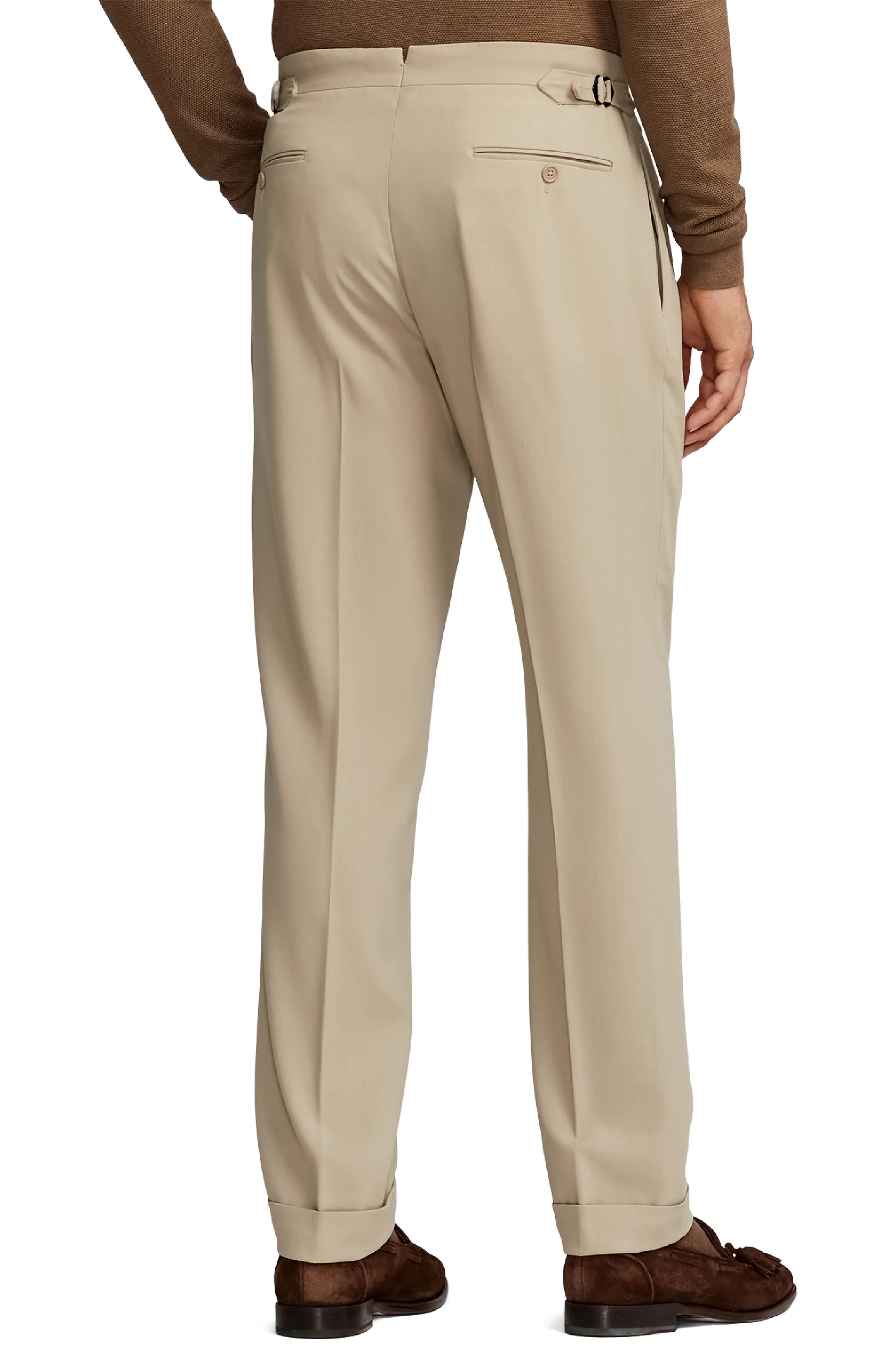 Gregory Pleated Wool Crepe Trousers - 2