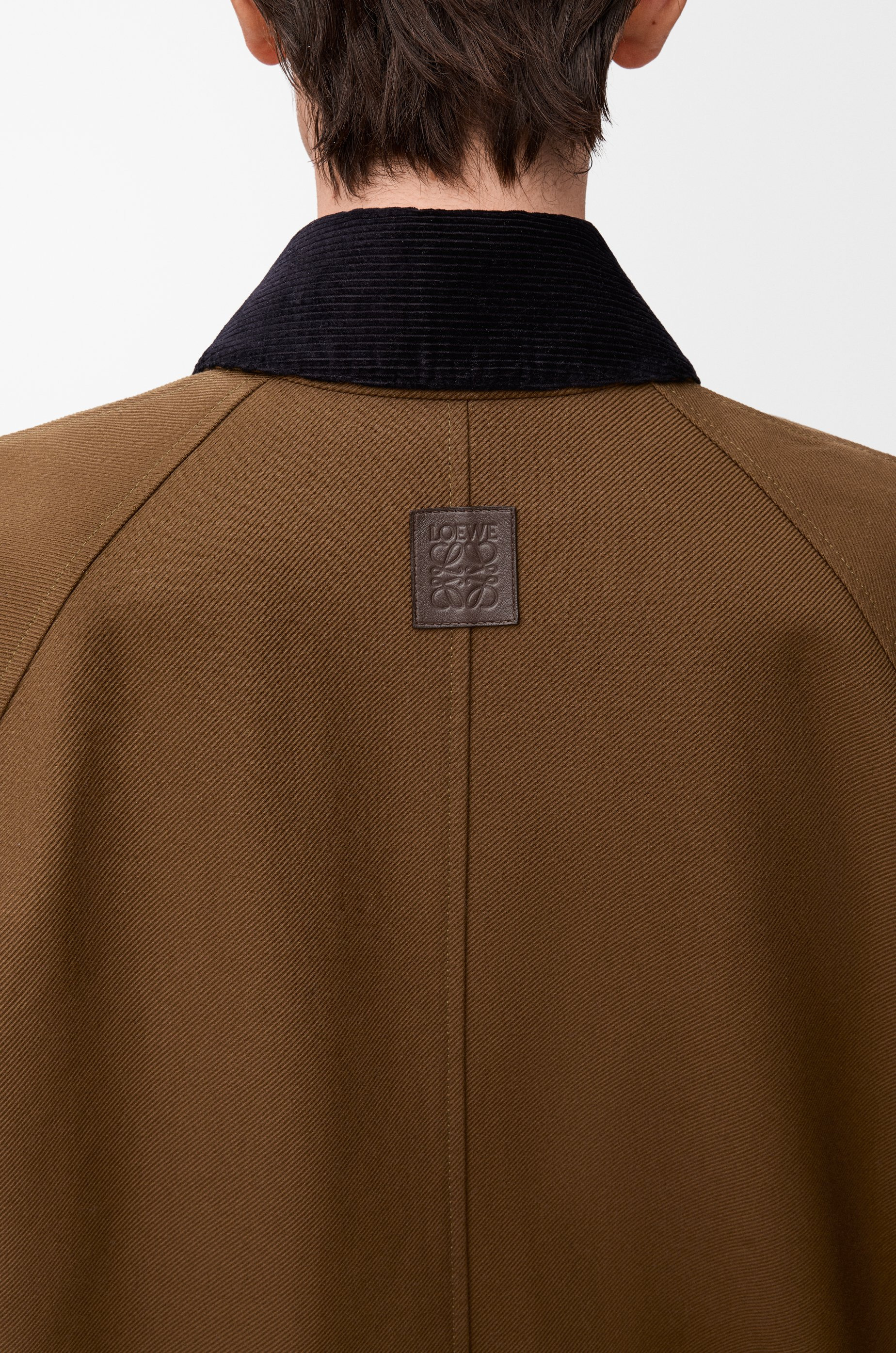 Trapeze jacket in cotton - 5