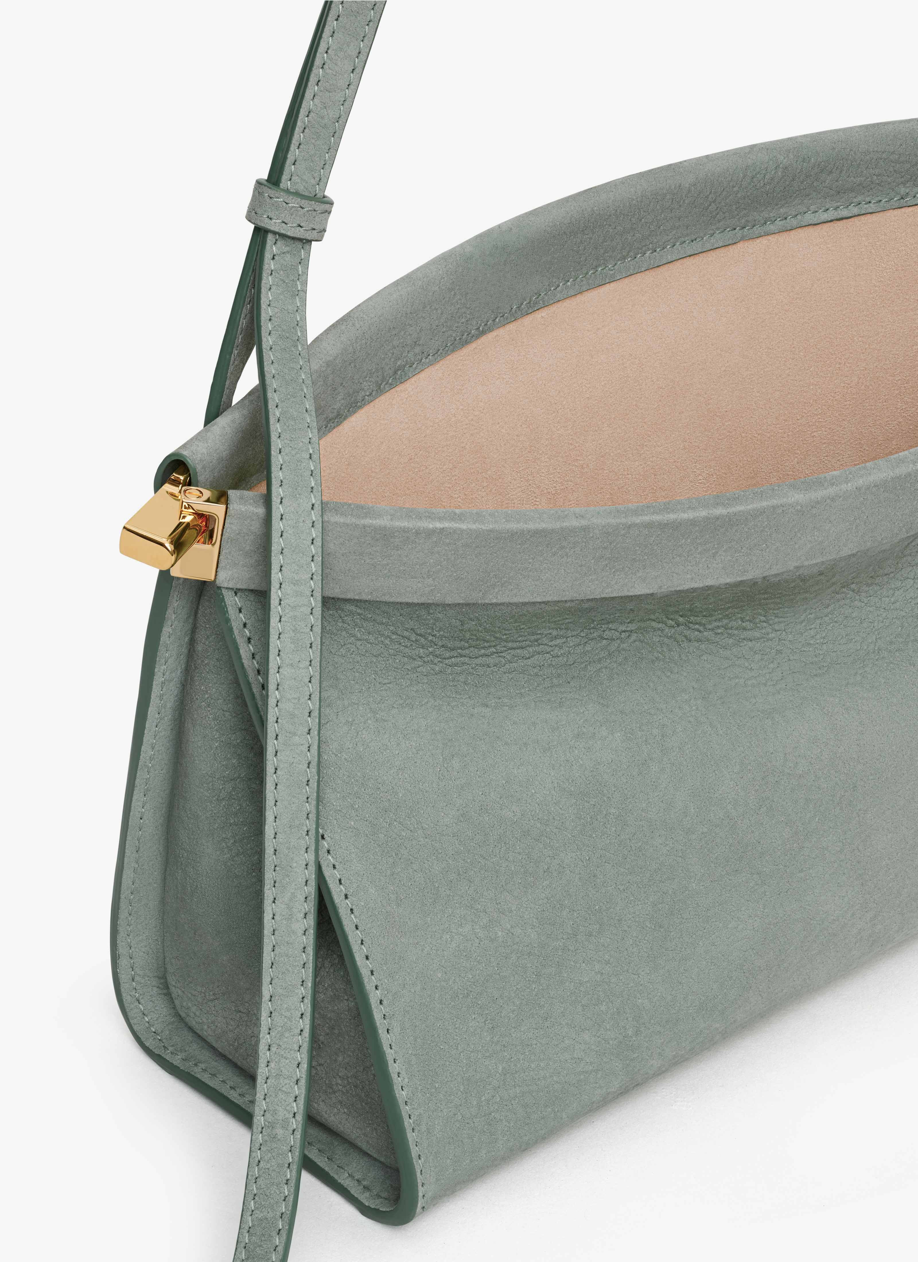 LE CLICK EAST WEST MEDIUM BAG IN NUBUCK - 5