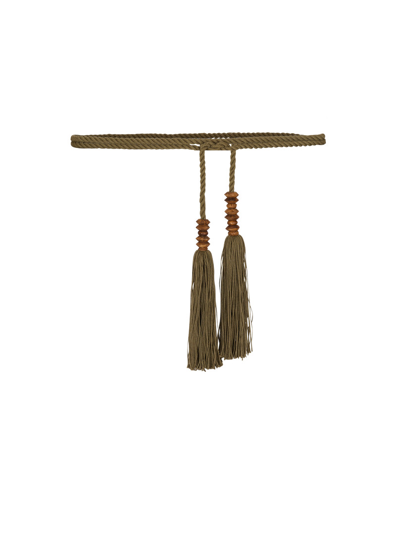 Rope tie belt 1