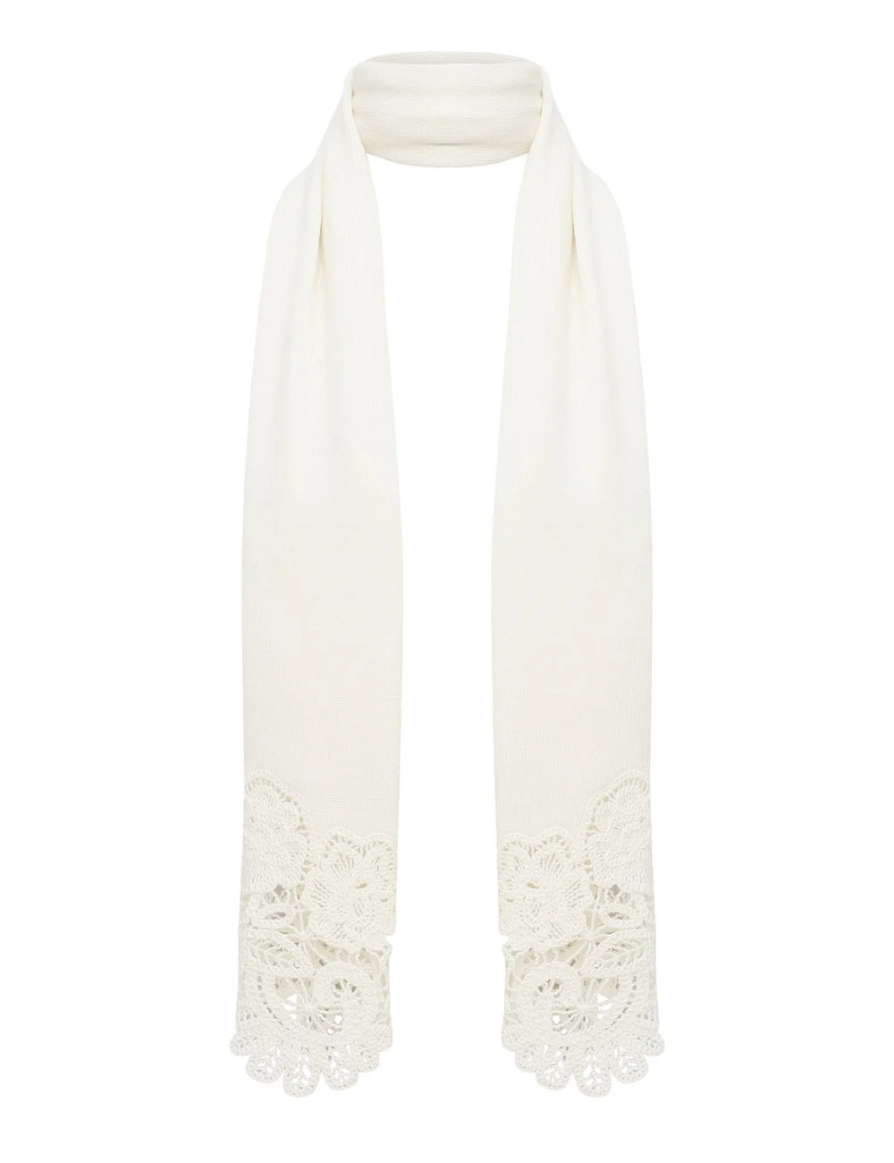 MERINO LACE SCARF - 1