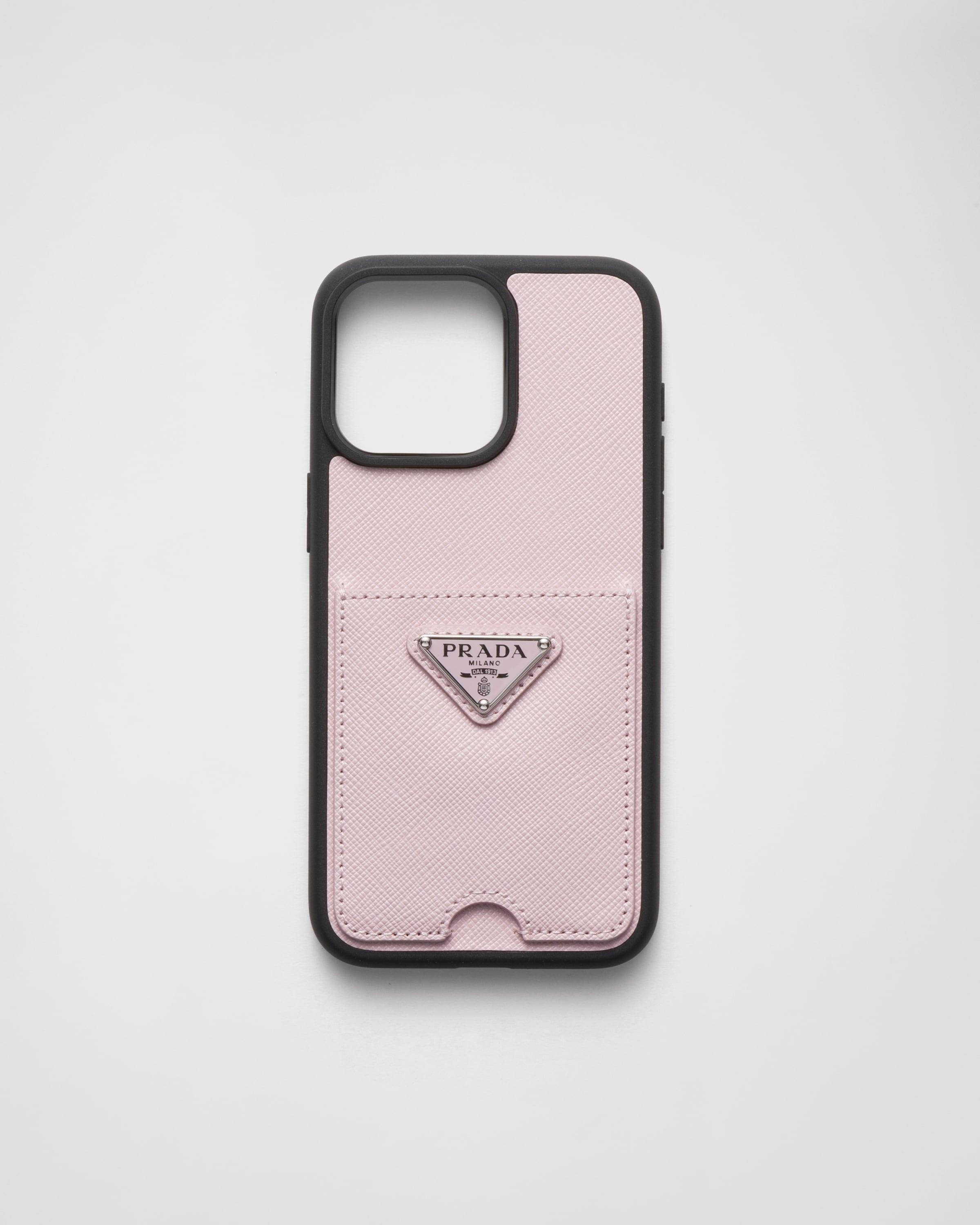 Saffiano leather cover for iPhone 15 Pro Max - 1