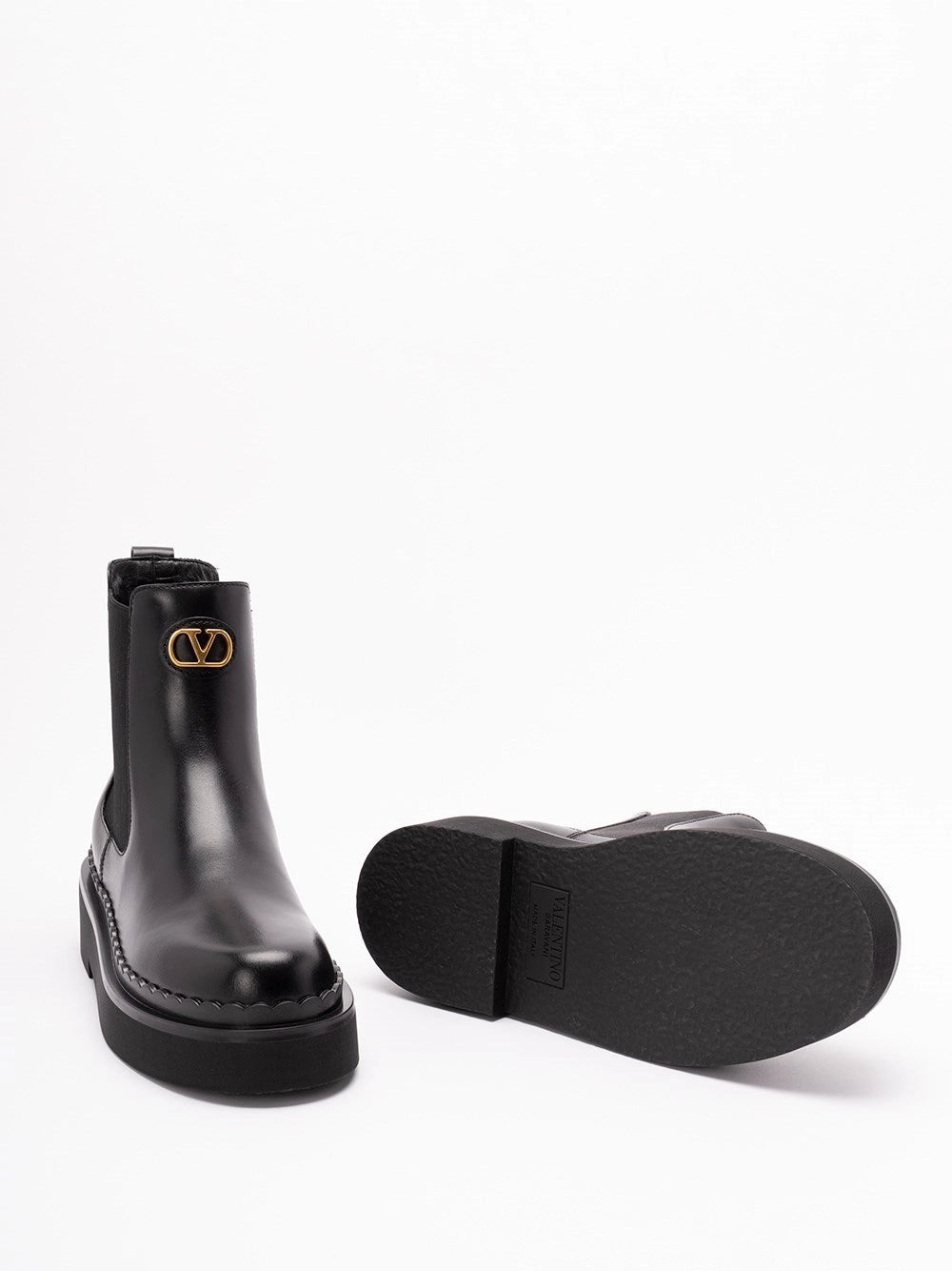 Valentino Garavani Women `Vlogo Signature` Beatles Boots - 4