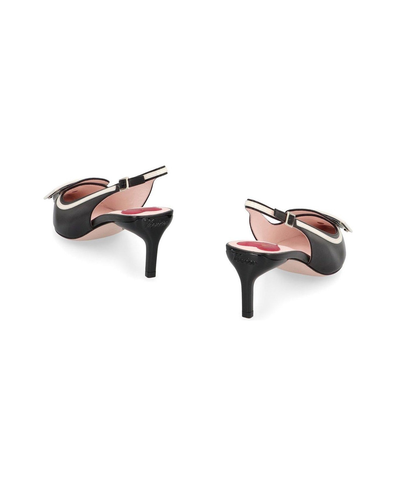 Viv' Canard Slingback Pumps - 3
