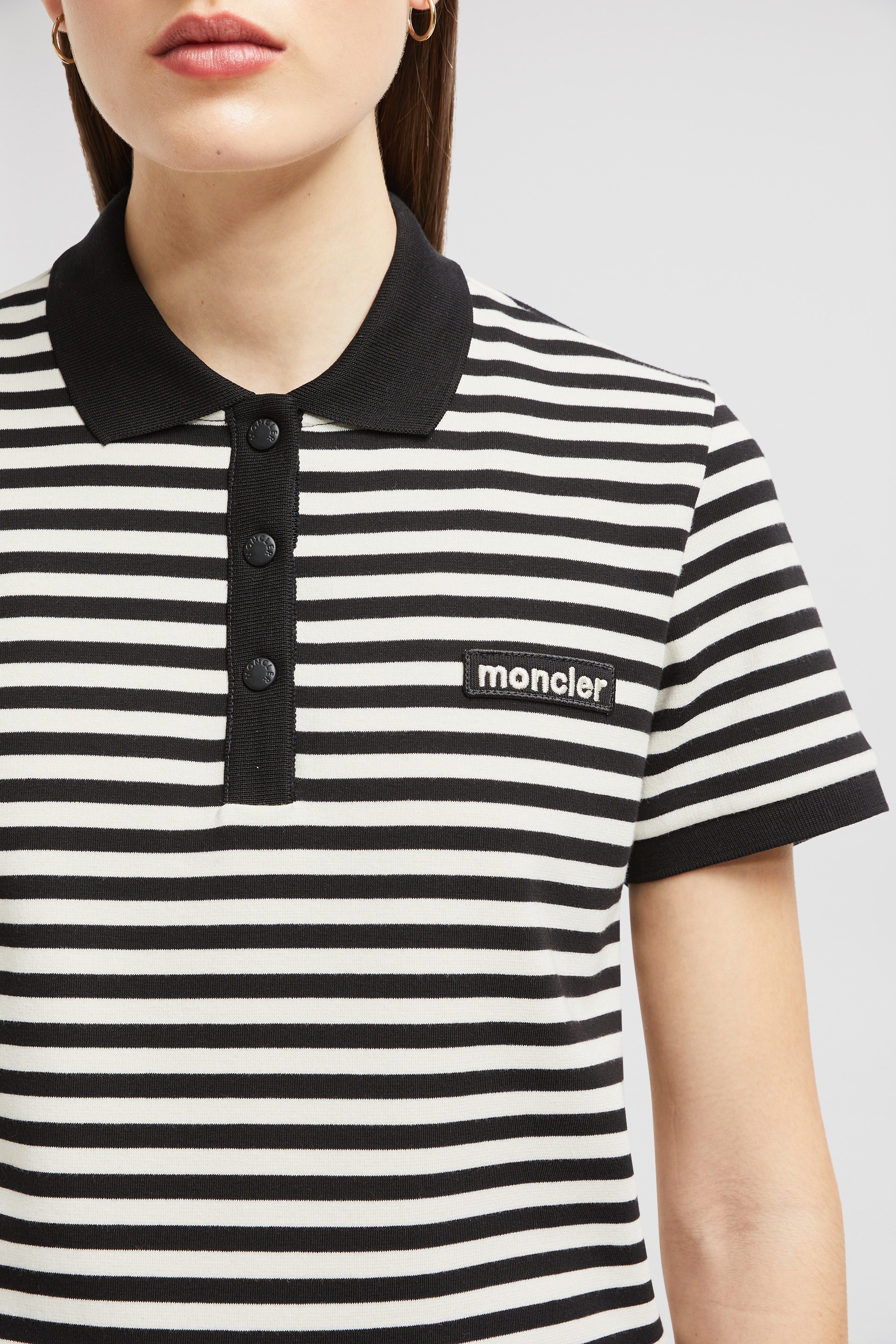 Striped Cotton Polo Shirt - 6