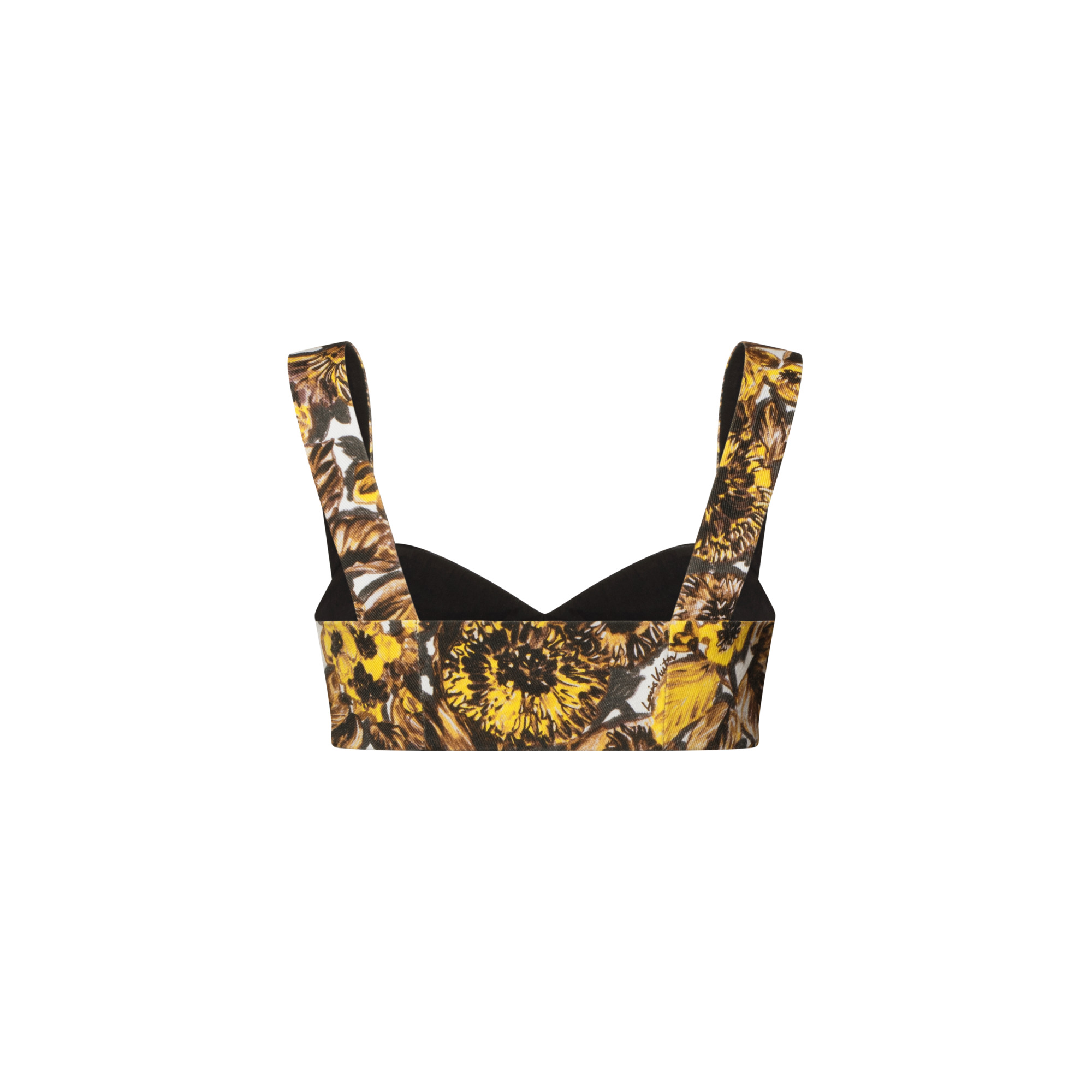 Floral Print Bustier - 3
