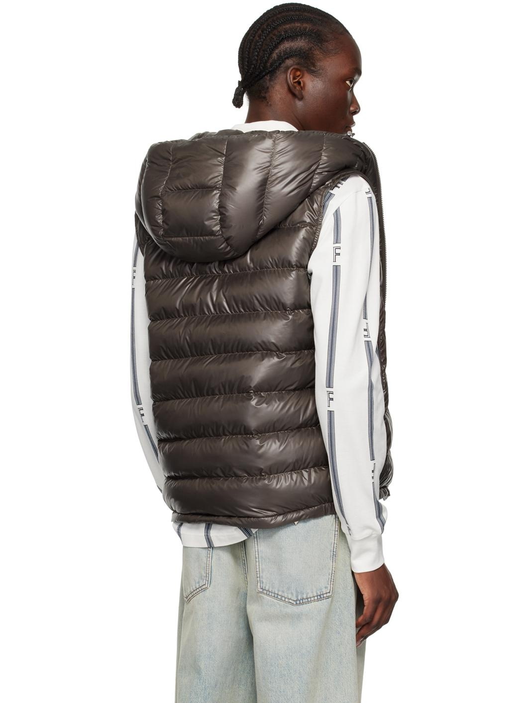 Brown Barant Down Vest - 3