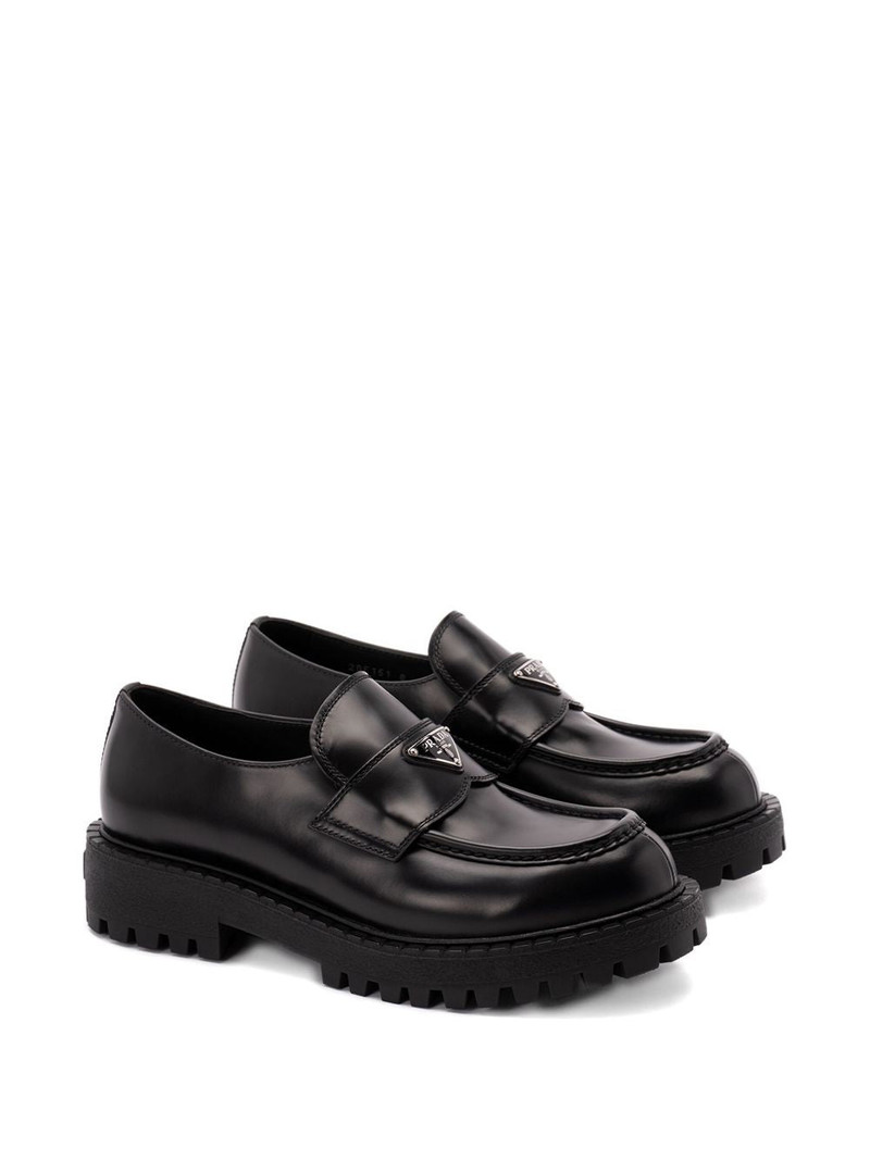 Prada Prada Men Leahter Loafers outlook