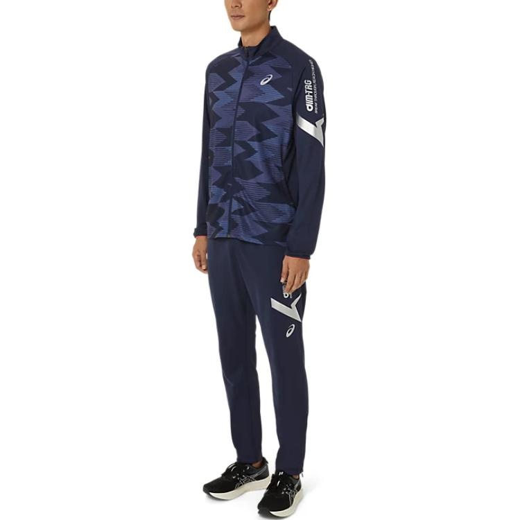 ASICS A-I-M Dry Stretch Knit Pants 'Midnight' 2031E541-400 - 6