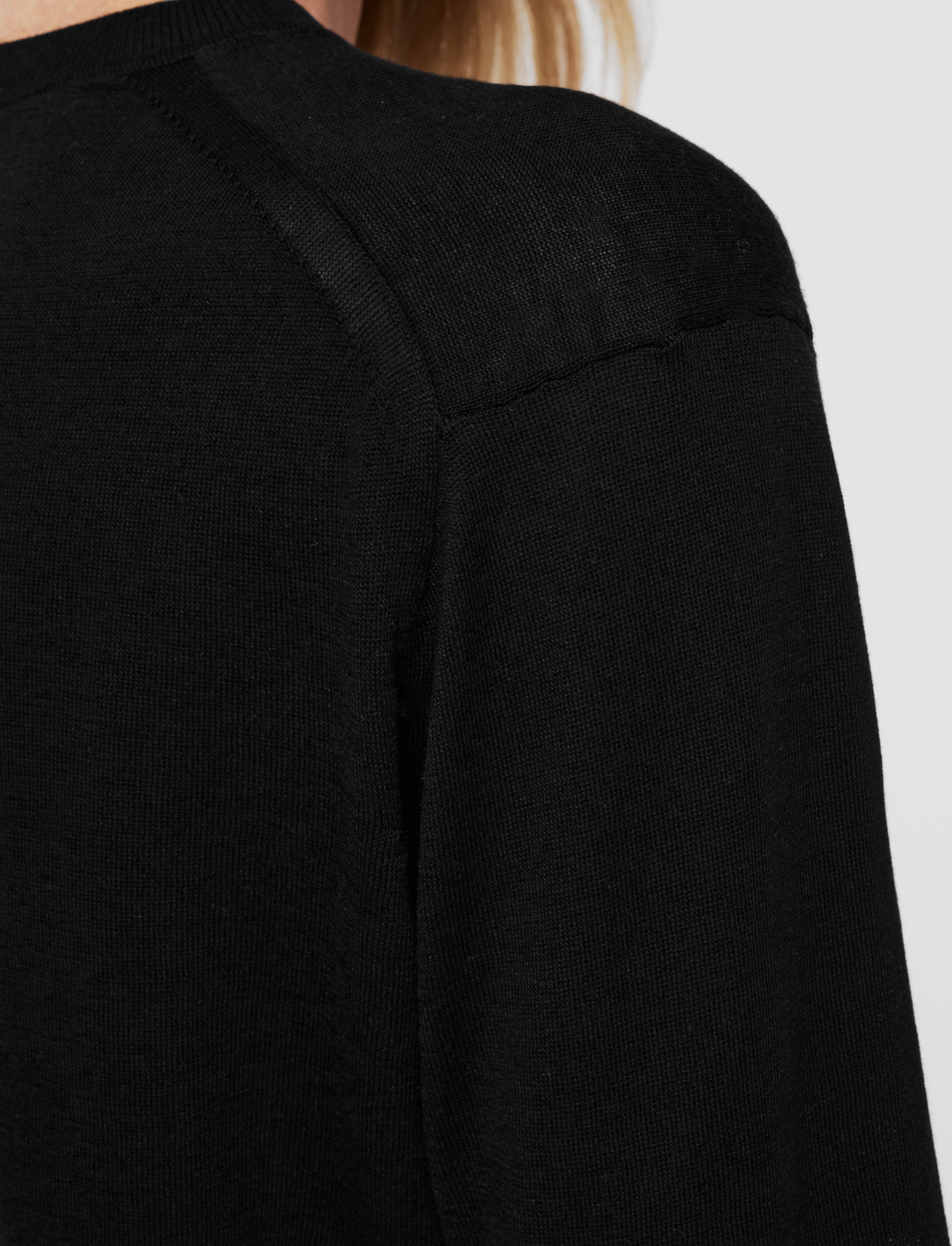 Superfine Cotton Silk Round Neck Jumper - 6
