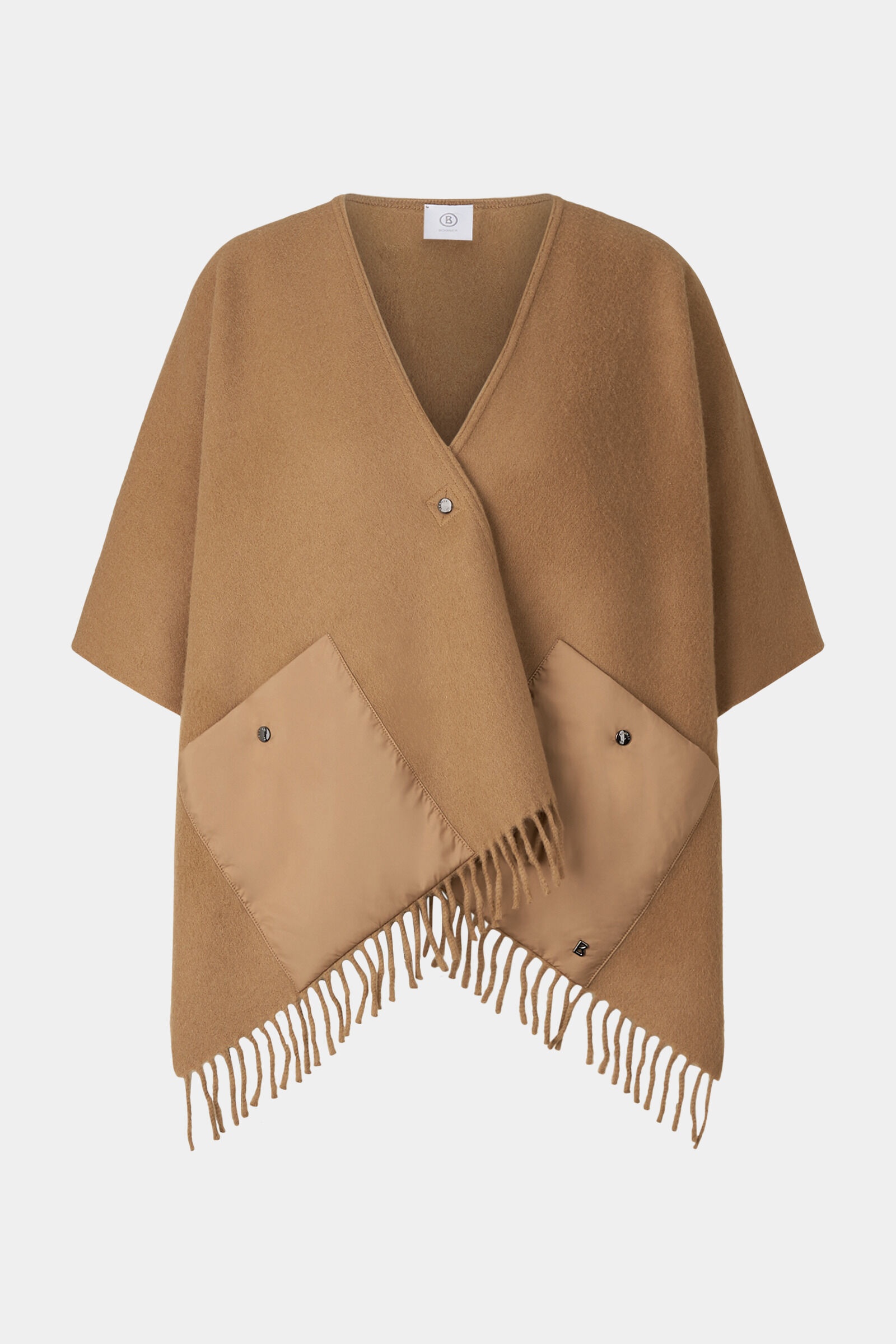 Nancie poncho in Camel - 1