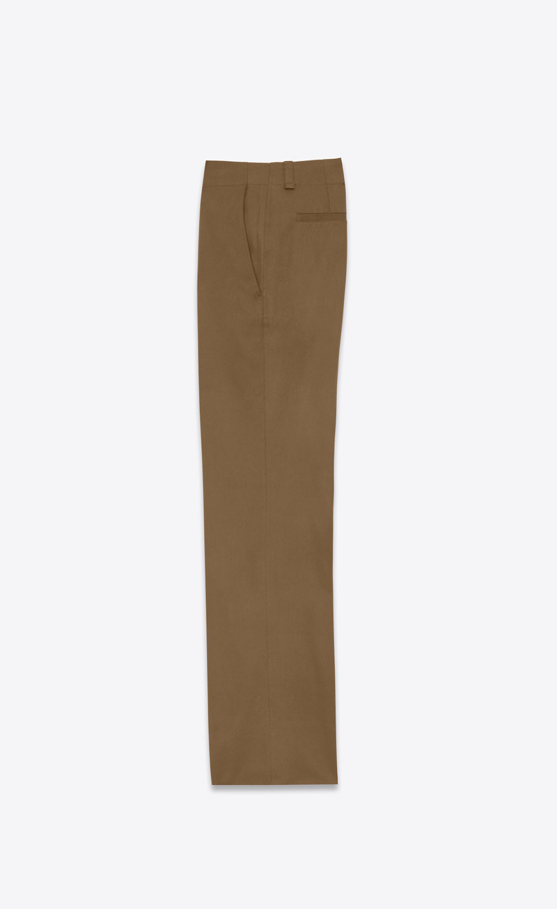 SAINT LAURENT pants in cotton twill outlook