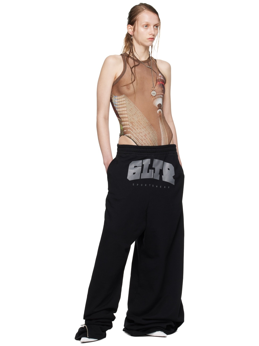Black Shayne Oliver Edition Lounge Pants - 5