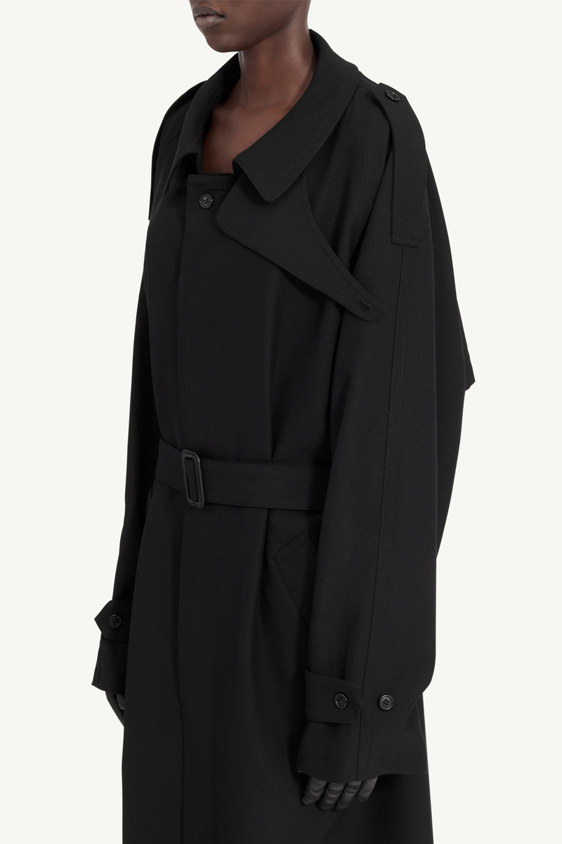 Belted wool trench coat 4