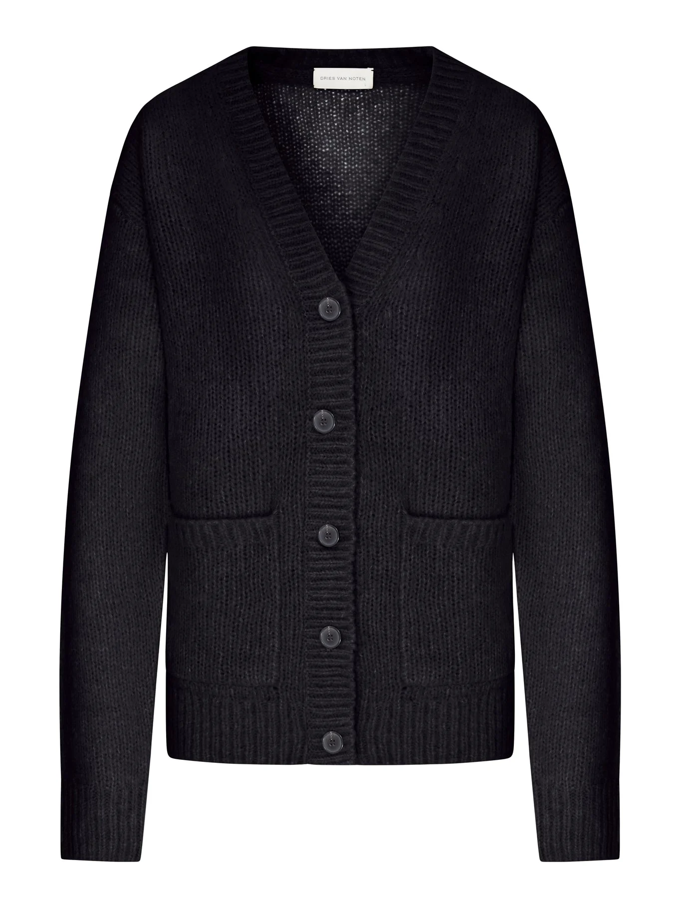 WOOL KNIT CARDIGAN - 1